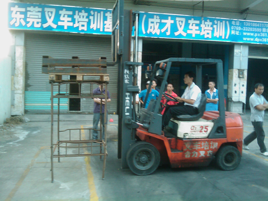 东莞横沥专业培训叉车技术考叉车证的学校